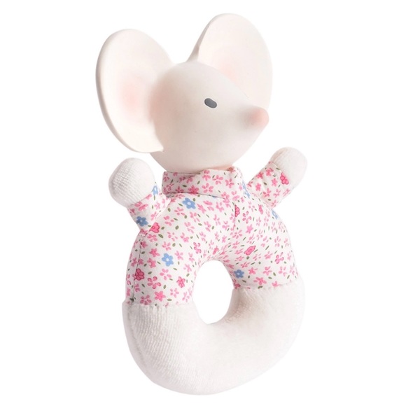 New!! Mouse Rattle Toy and Teether! - Picture 3 of 3